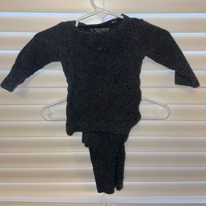 Baby 2 piece ribbed set